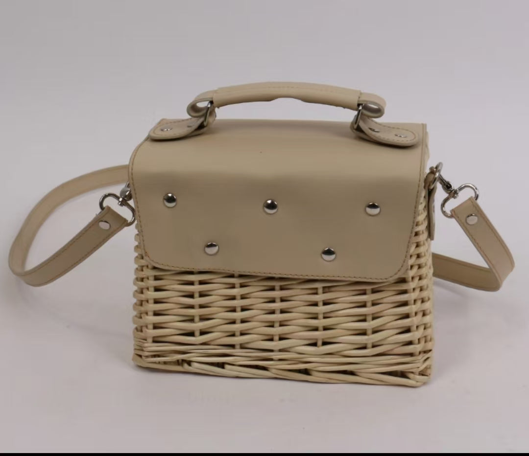 Instagram-style Handmade Willow Woven Bag