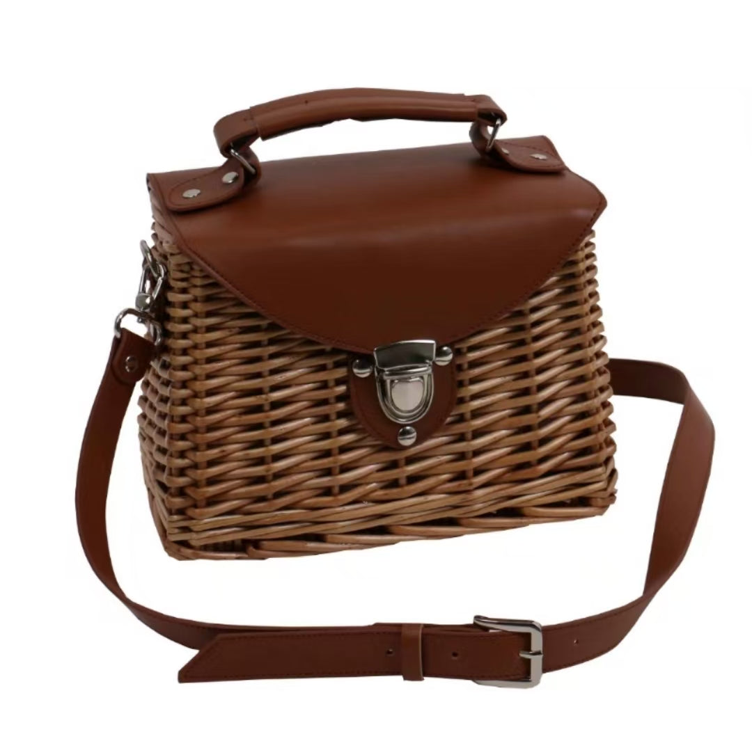 Instagram-style Handmade Willow Woven Bag